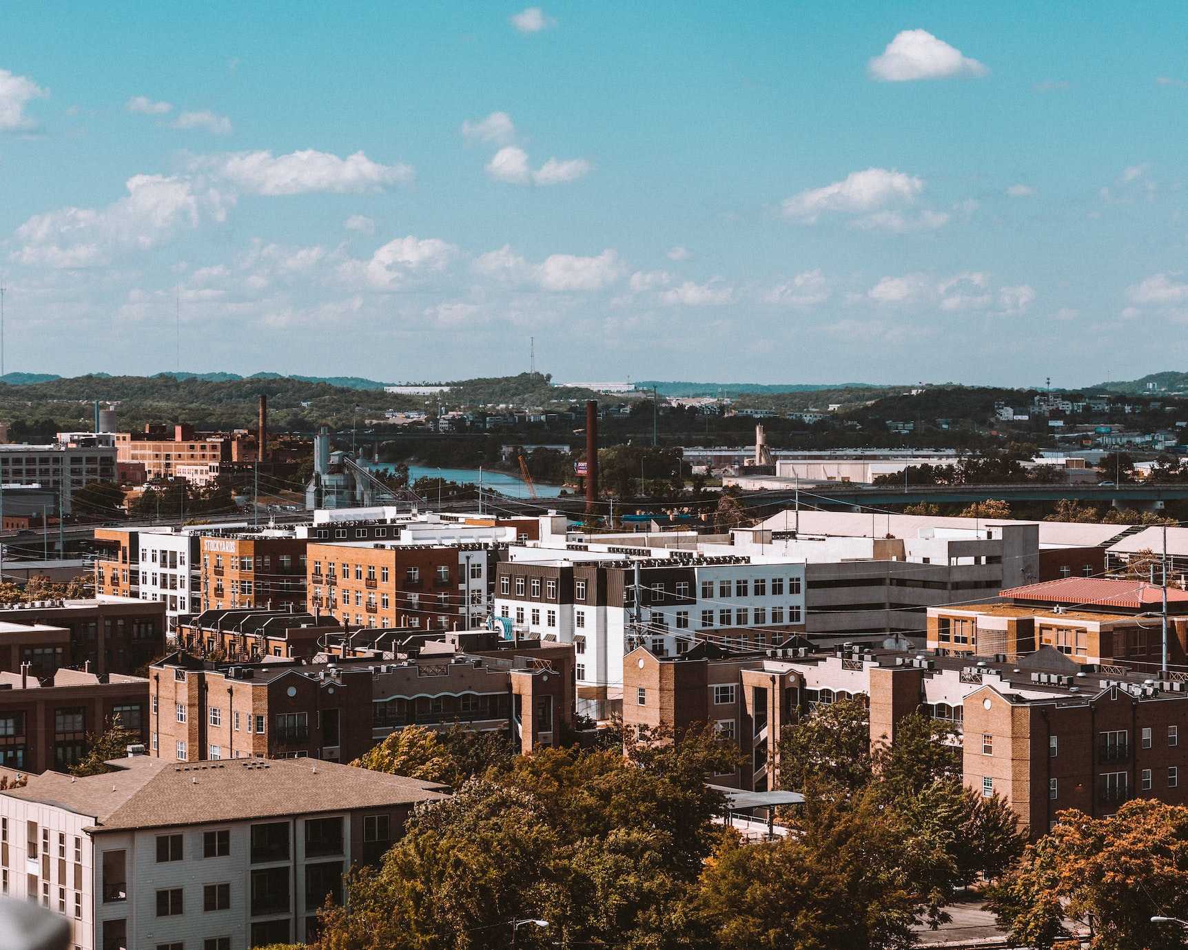 Germantown aerial view