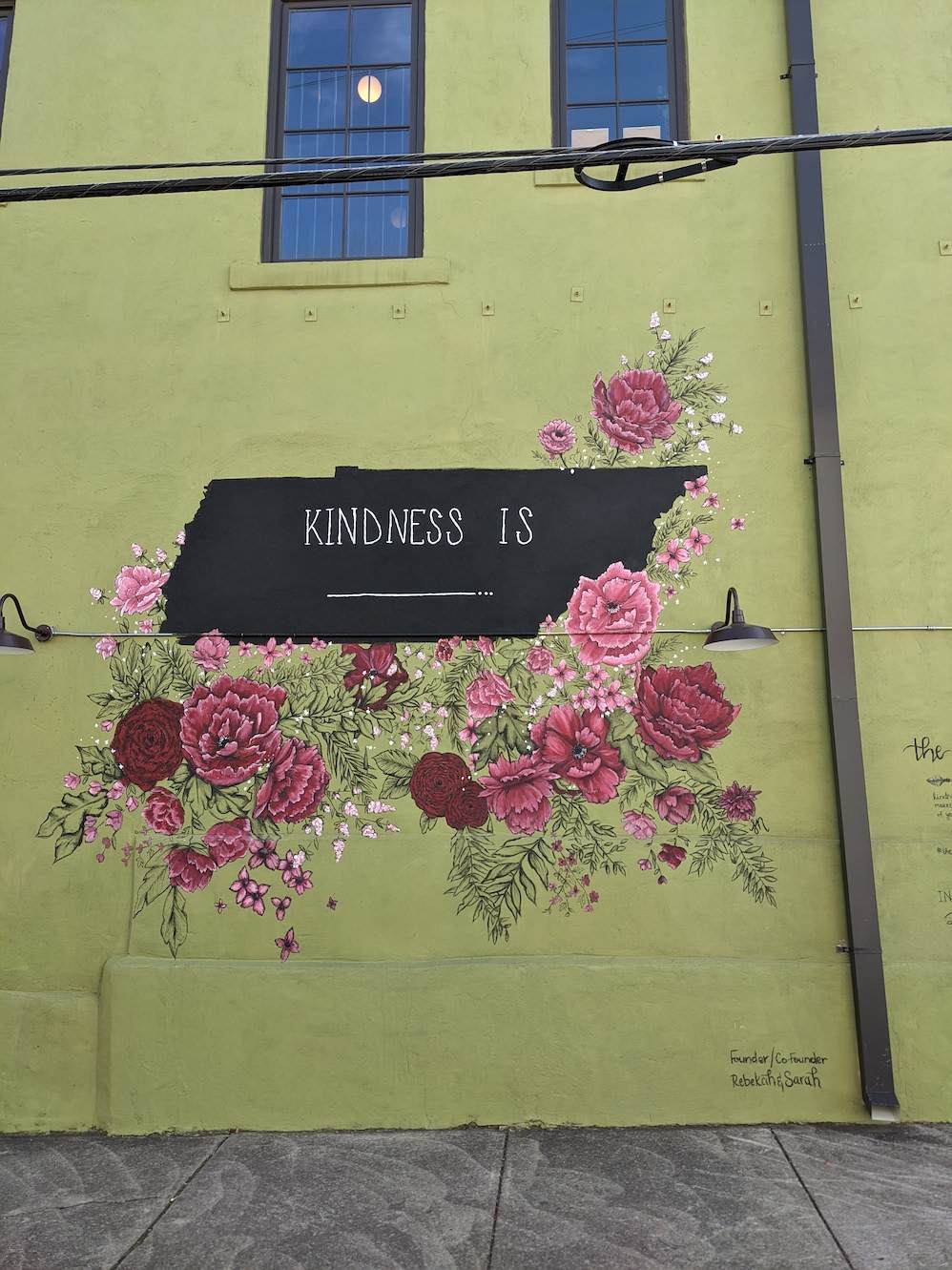 Kindness Is mural