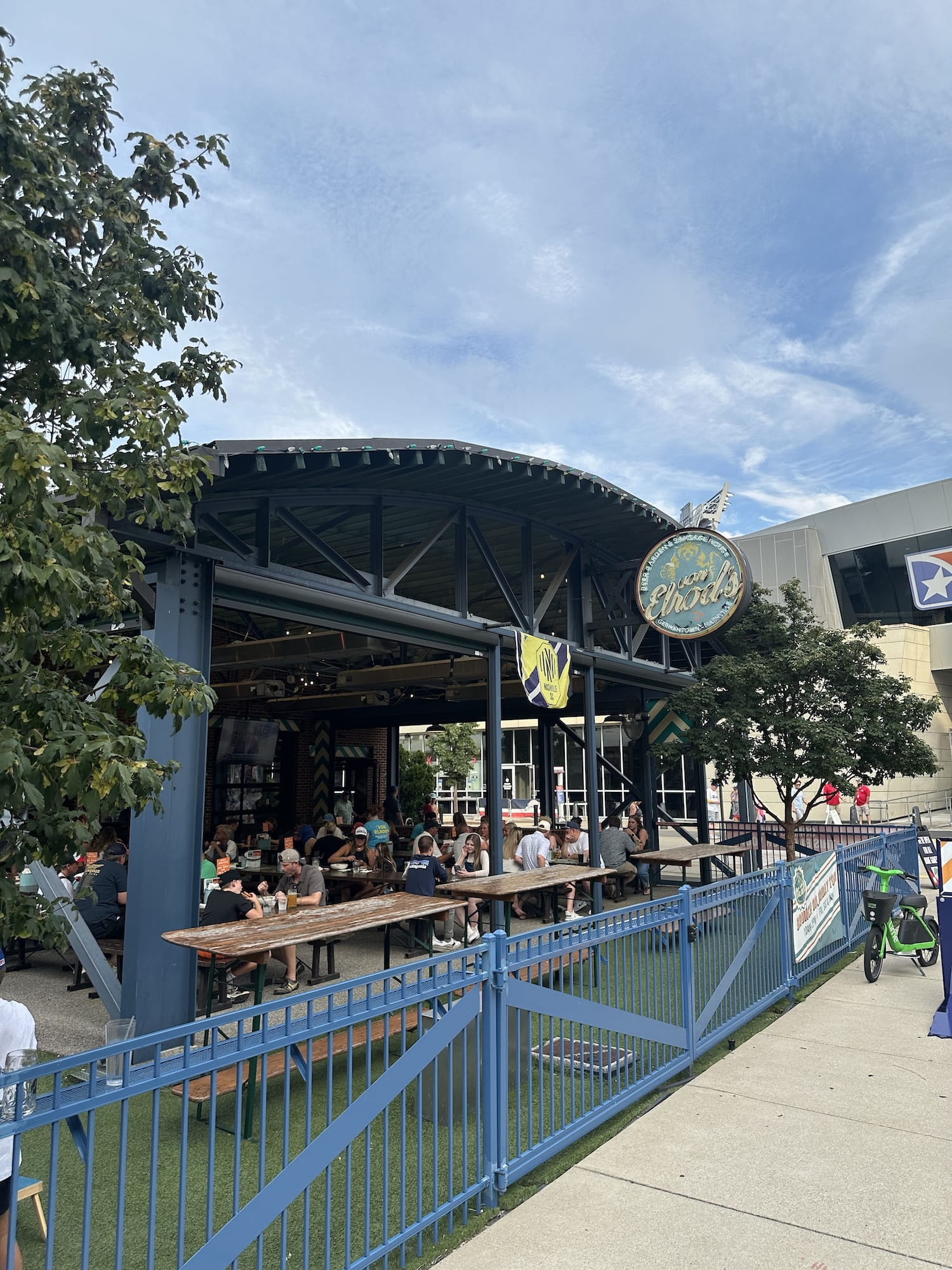 Von Elrod's patio