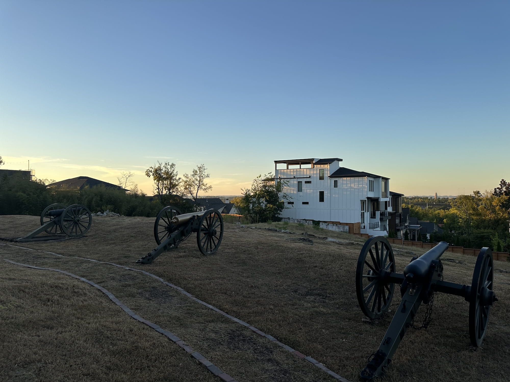 Cannon park site in Green Hills