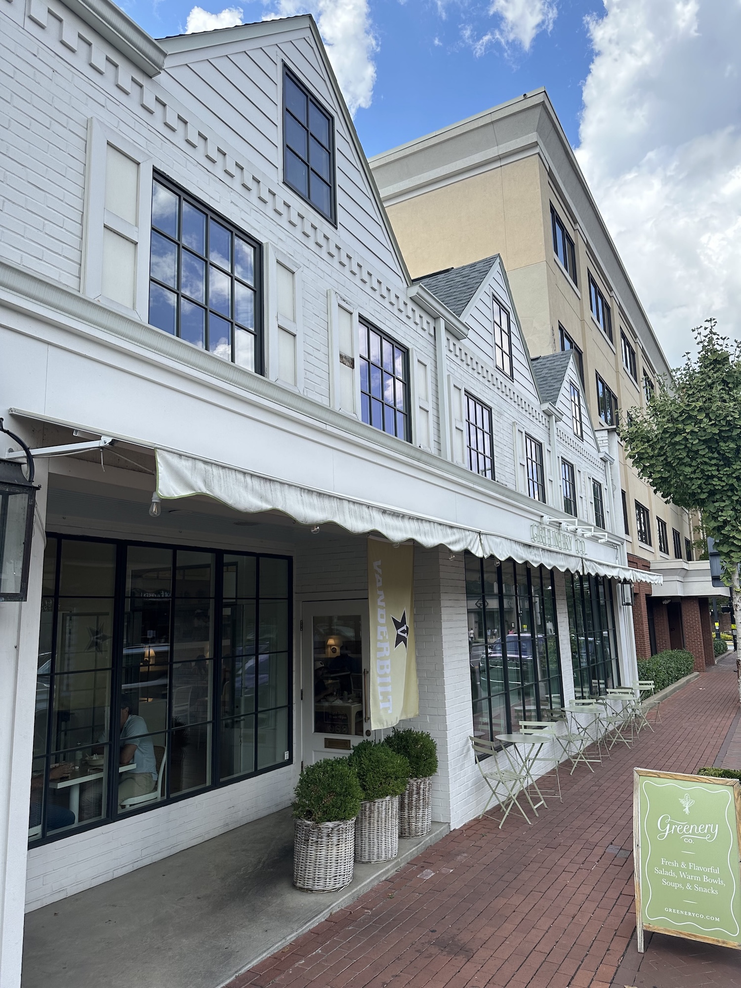 Outside Greenery Co in Hillsboro Village