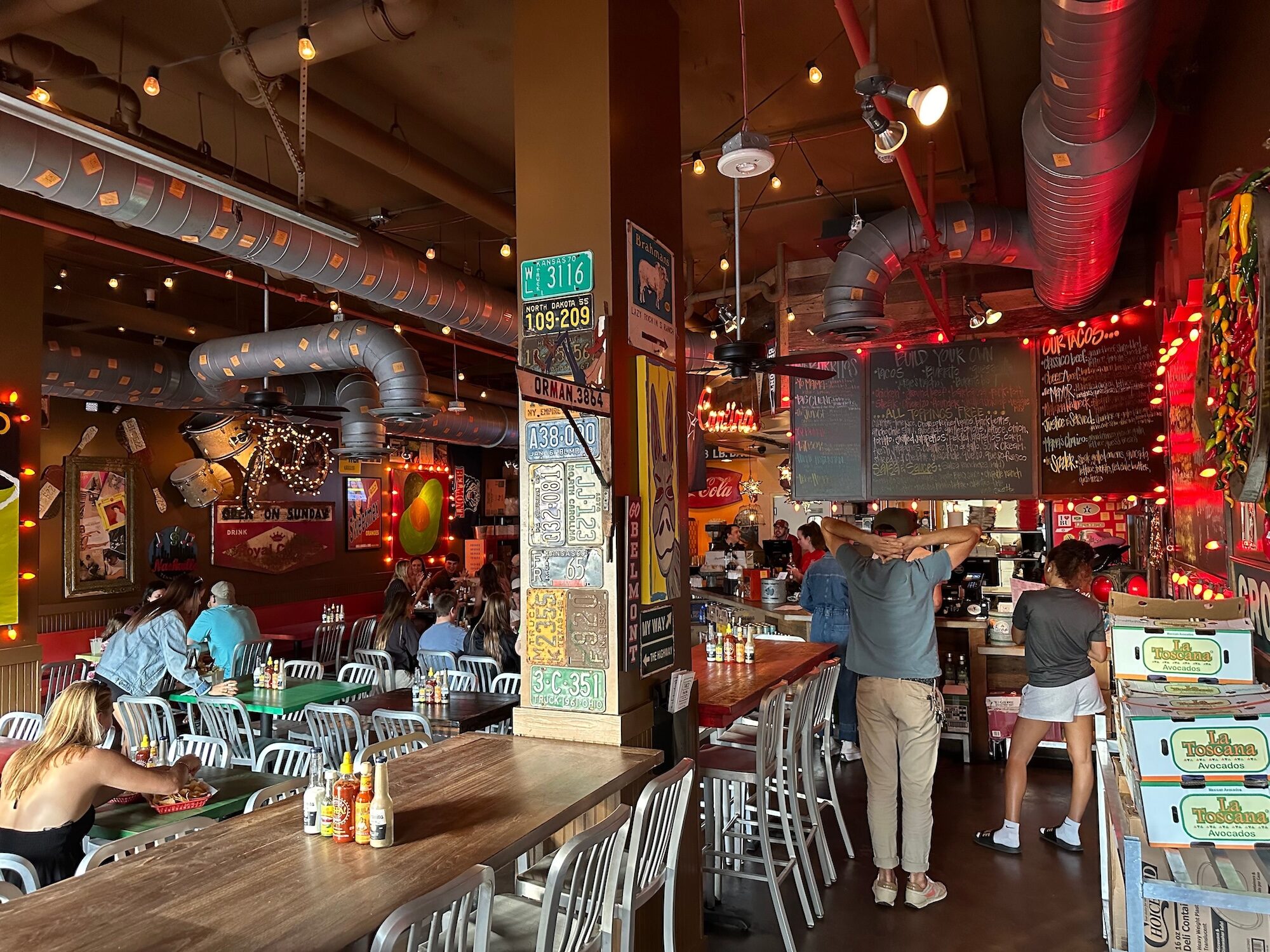 Inside Taco Mama