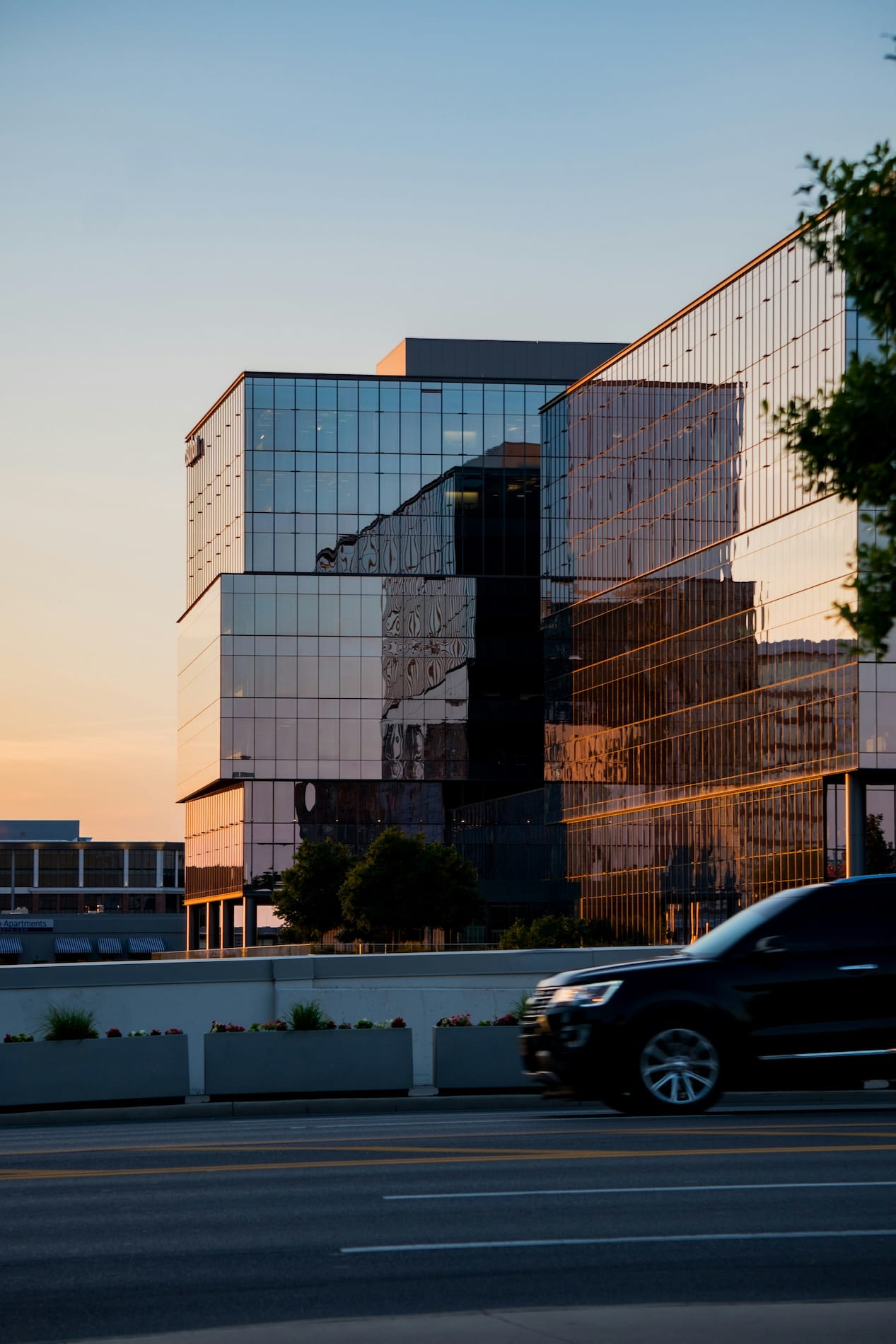 Asurion building in the Gulch