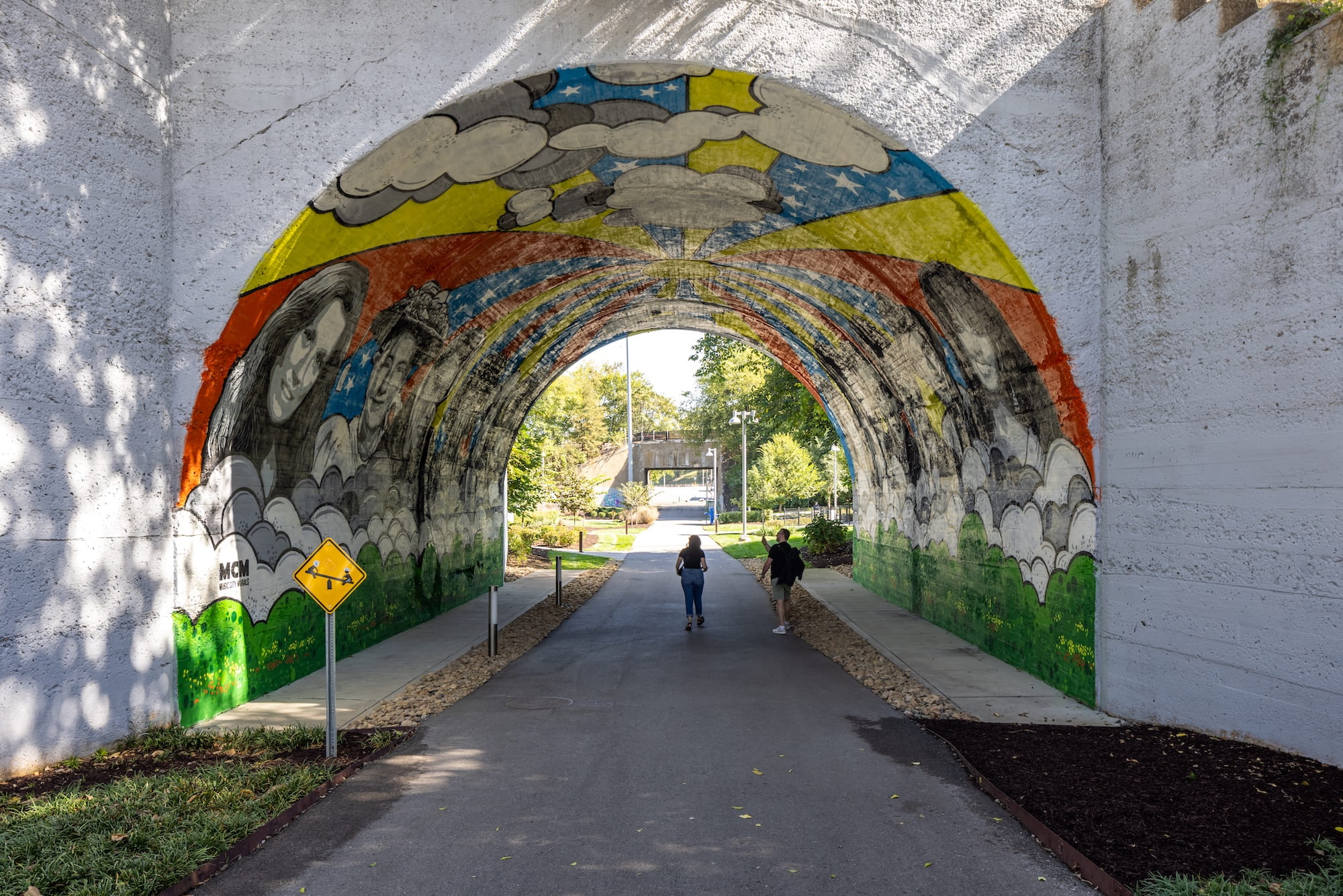 A tunnel in the Gulch