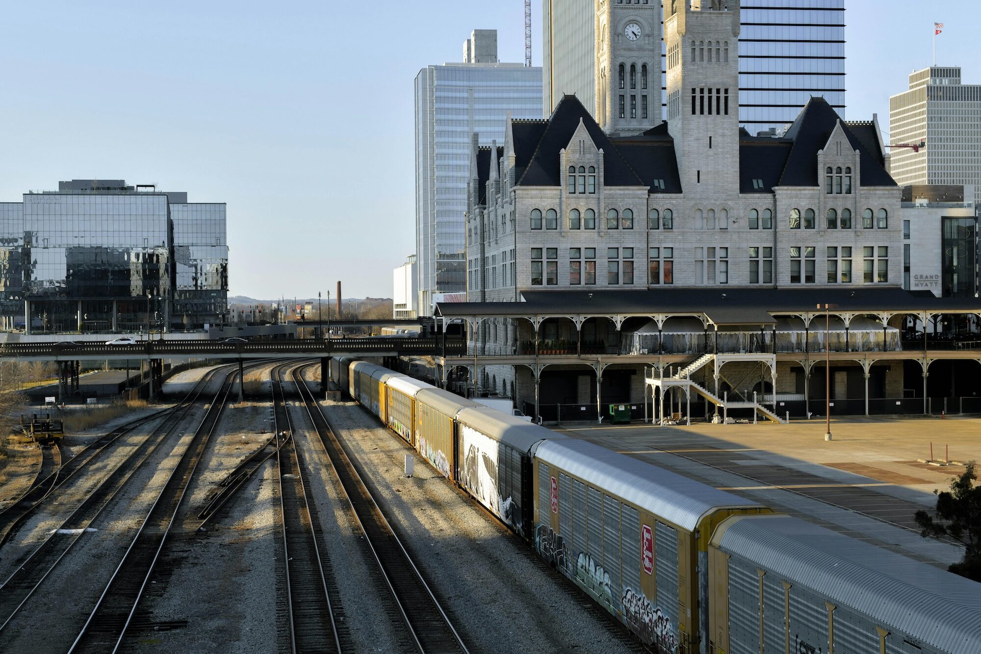 Union Station train tracks