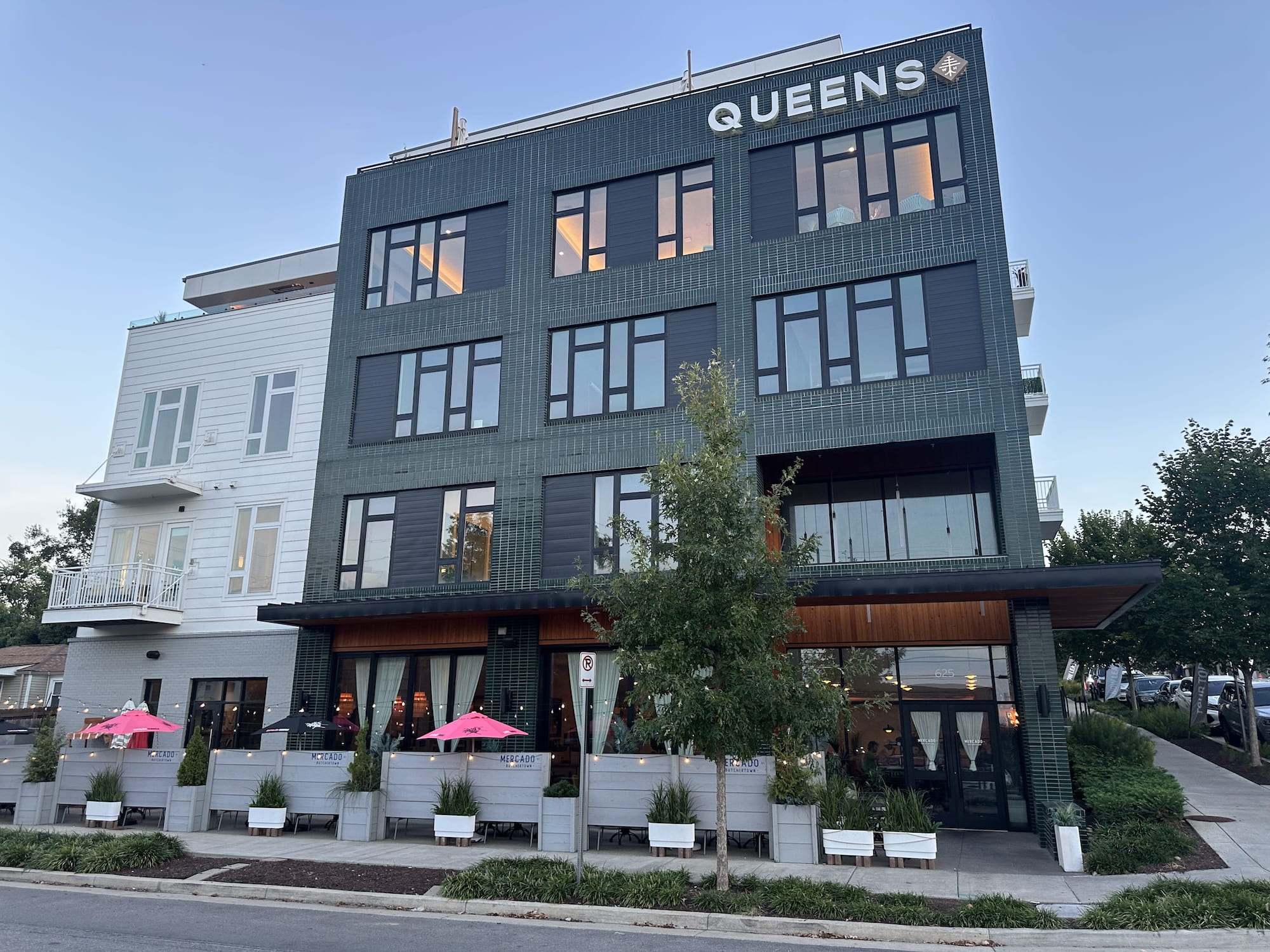 The Queens building in WeHo