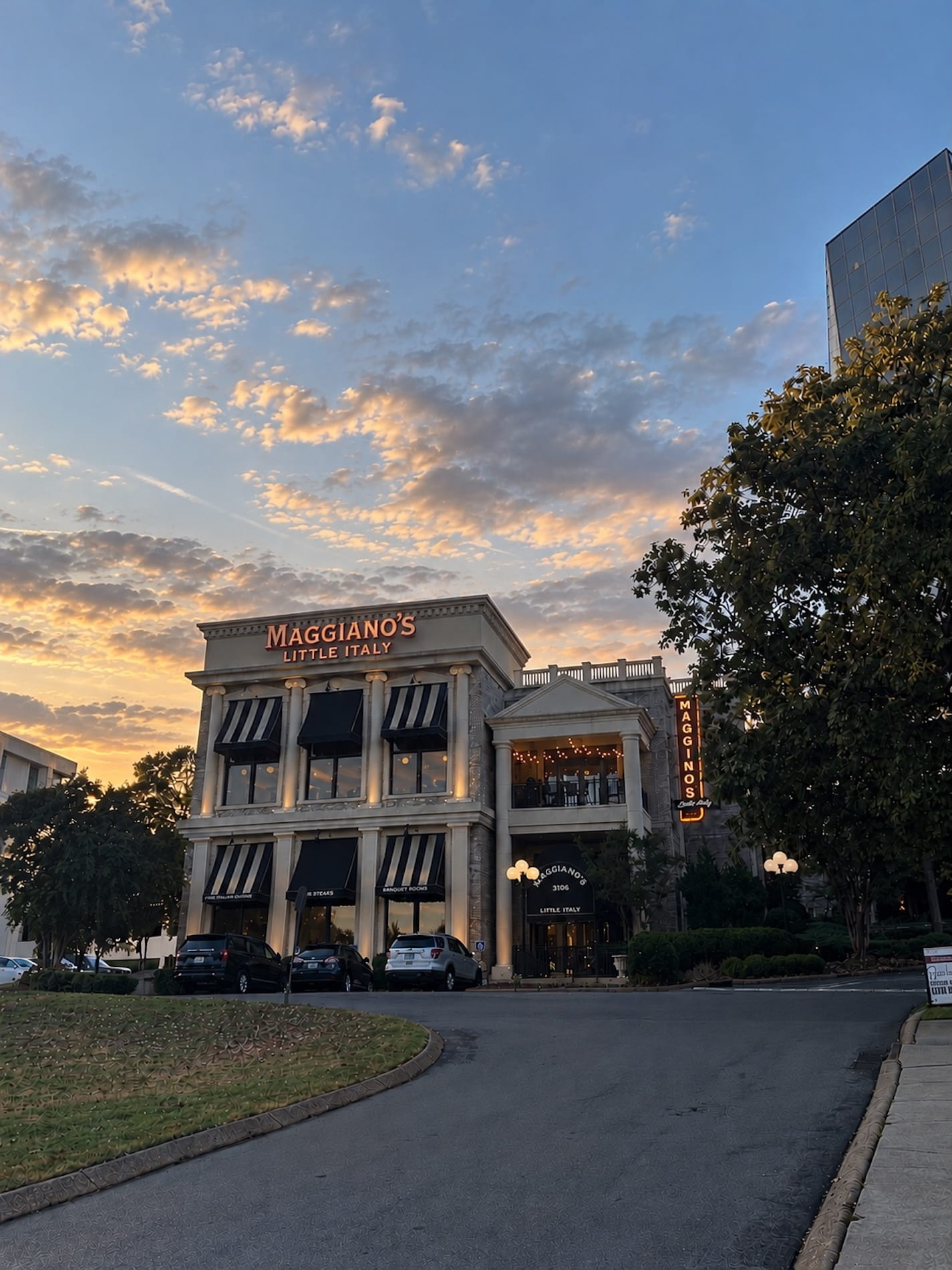 Maggiano's at sunset