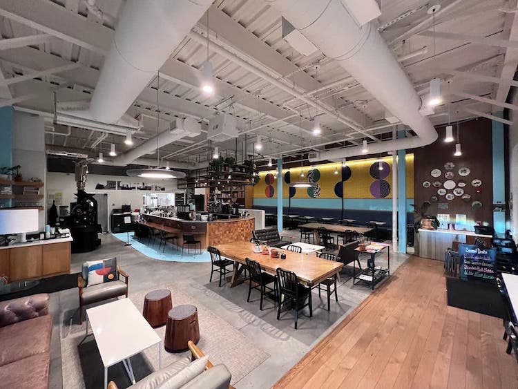 8th and Roast's interior