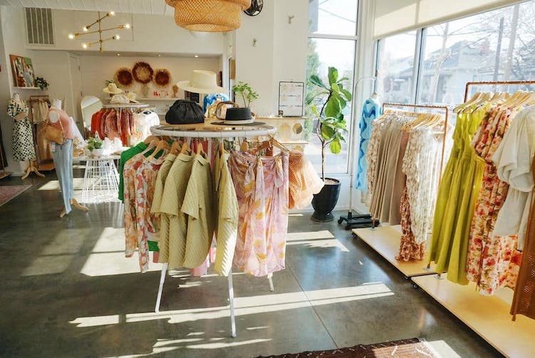 A sunny day at Abednego Boutique