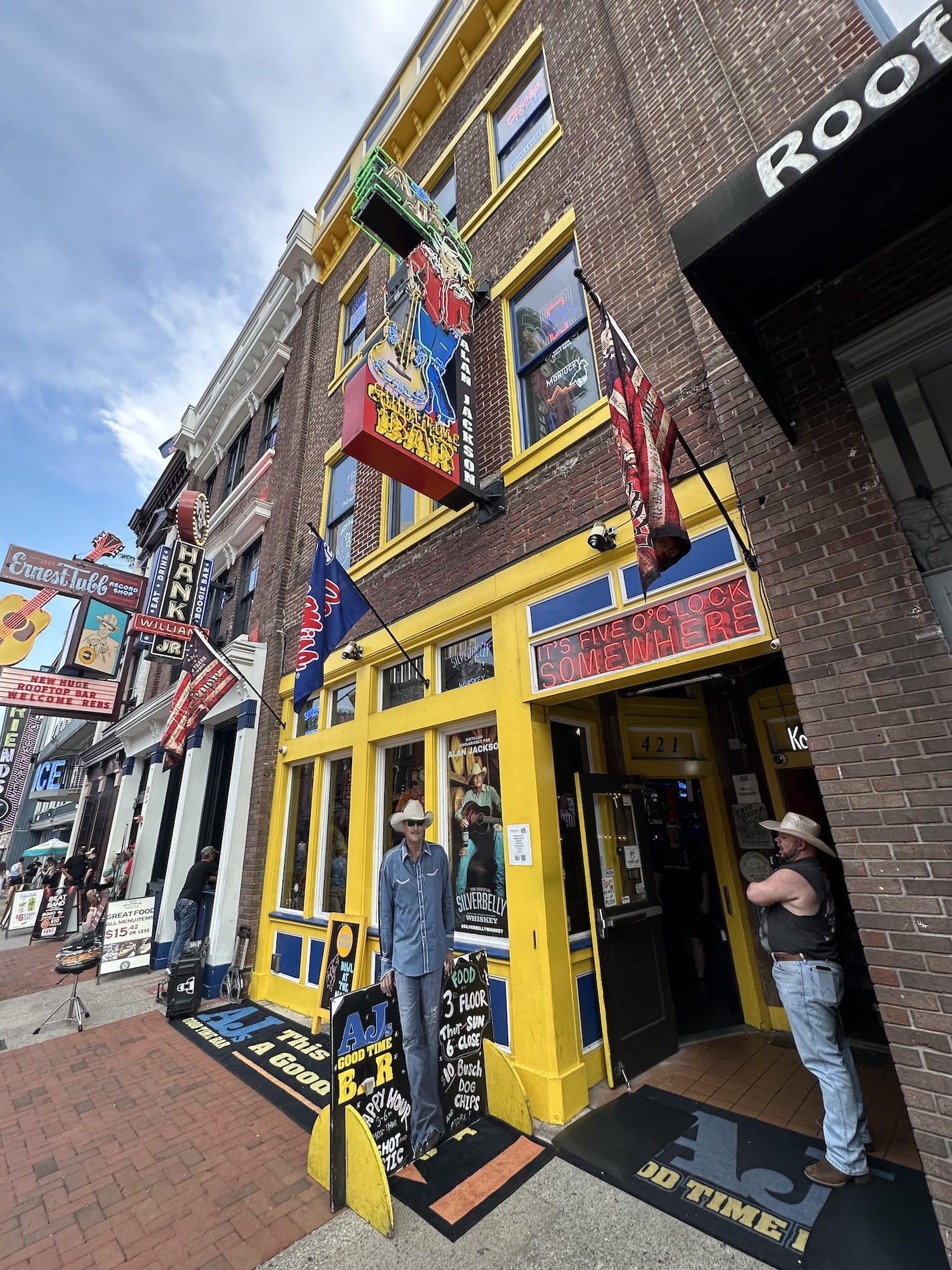 AJ's Broadway building