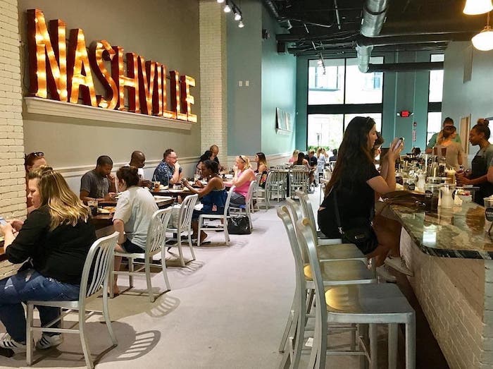 Biscuit Love interior with bar