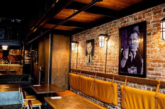 Art on the wall at Black Rabbit