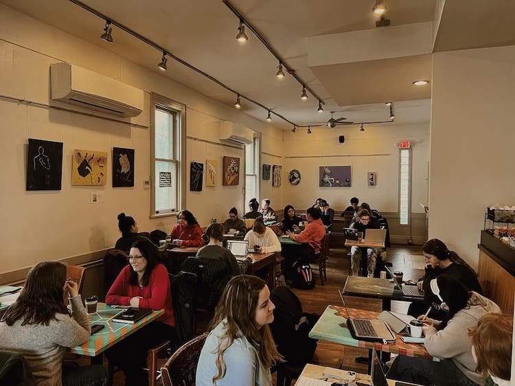 Bongo Java's interior
