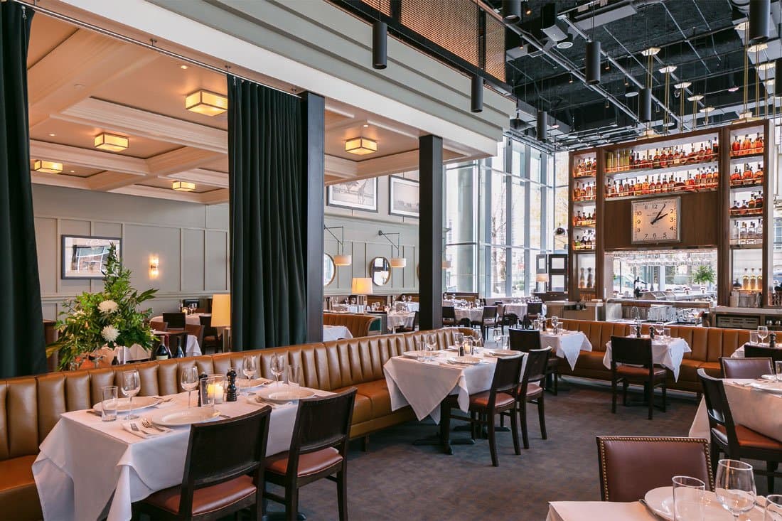 The beautiful interior of BrickTops