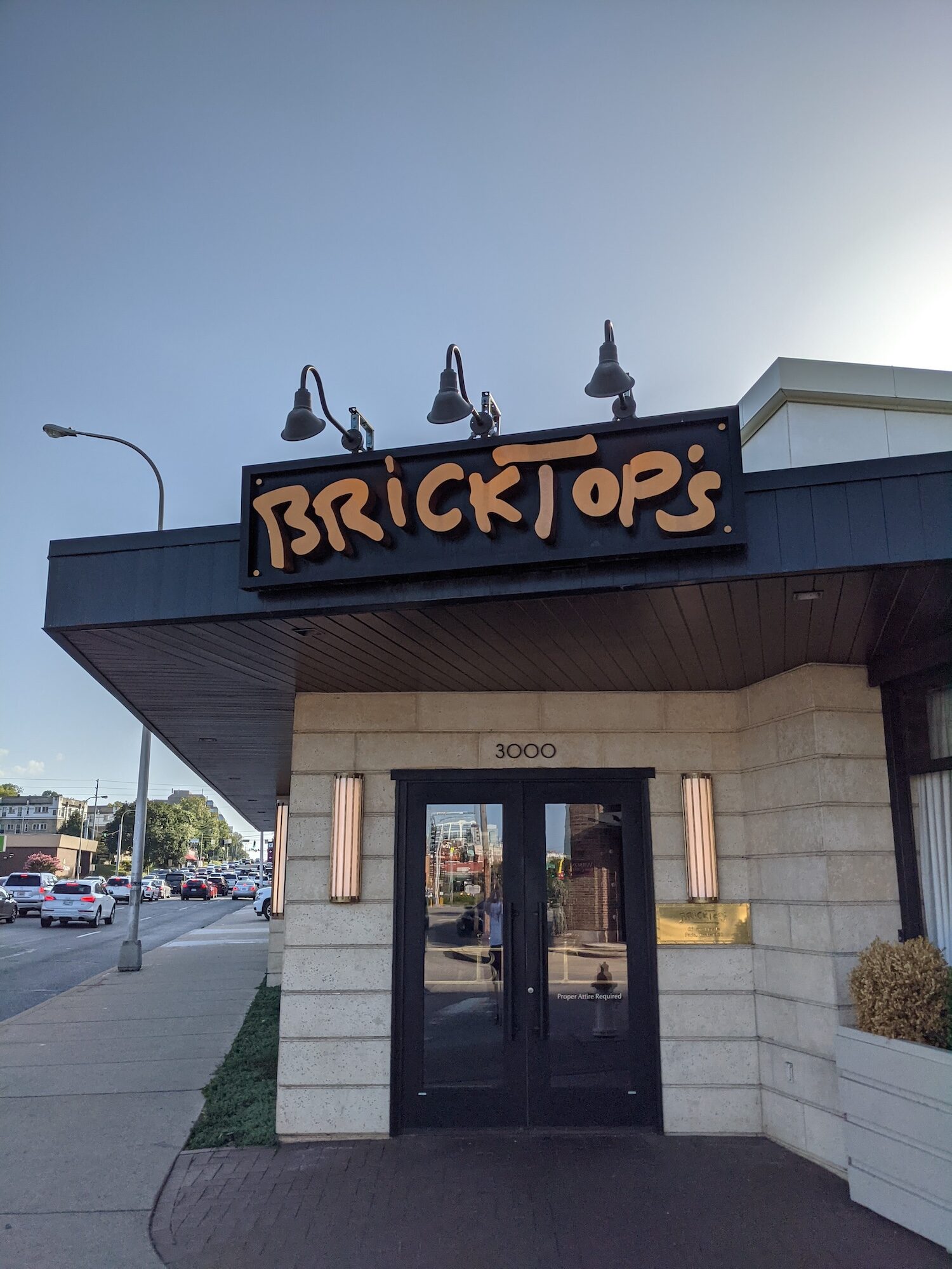 Bricktops entrance