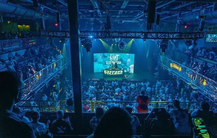 A concert at Brooklyn Bowl