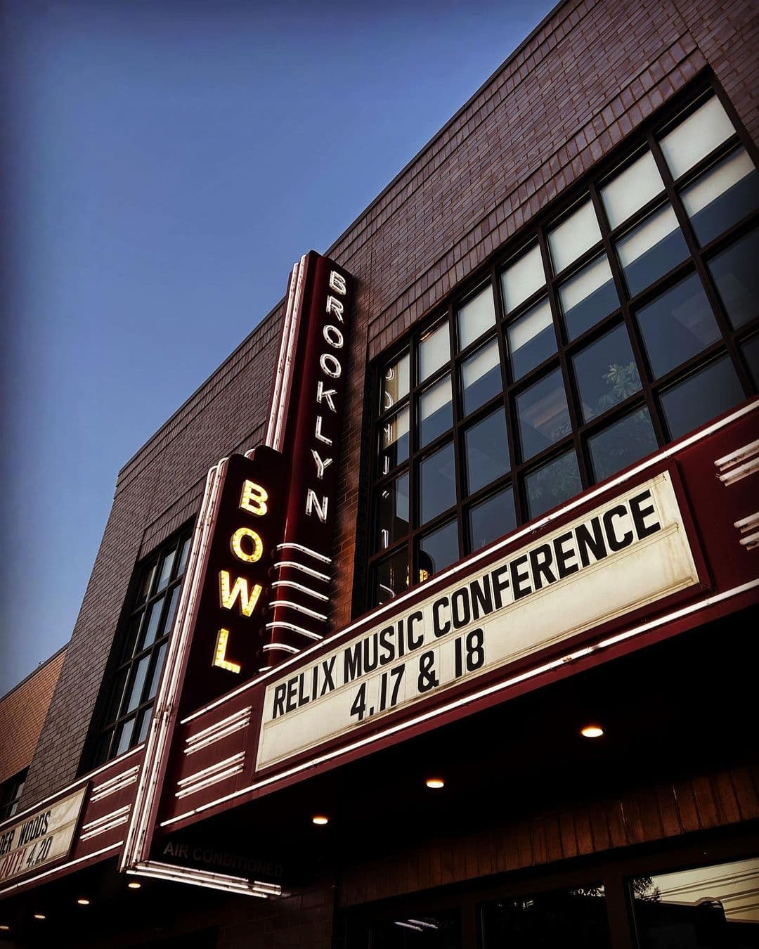 The Brooklyn Bowl sign