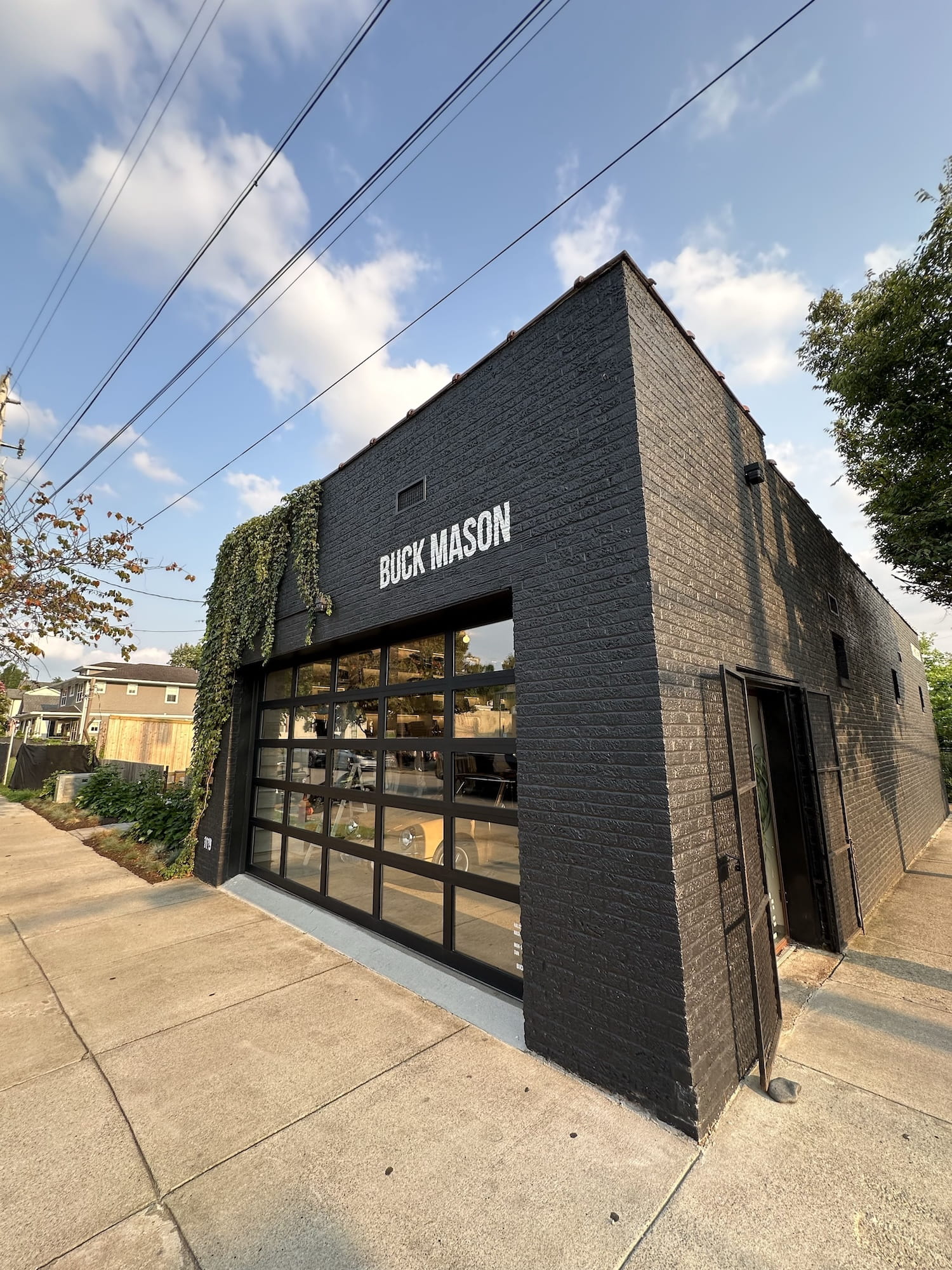 Outside Buck Mason