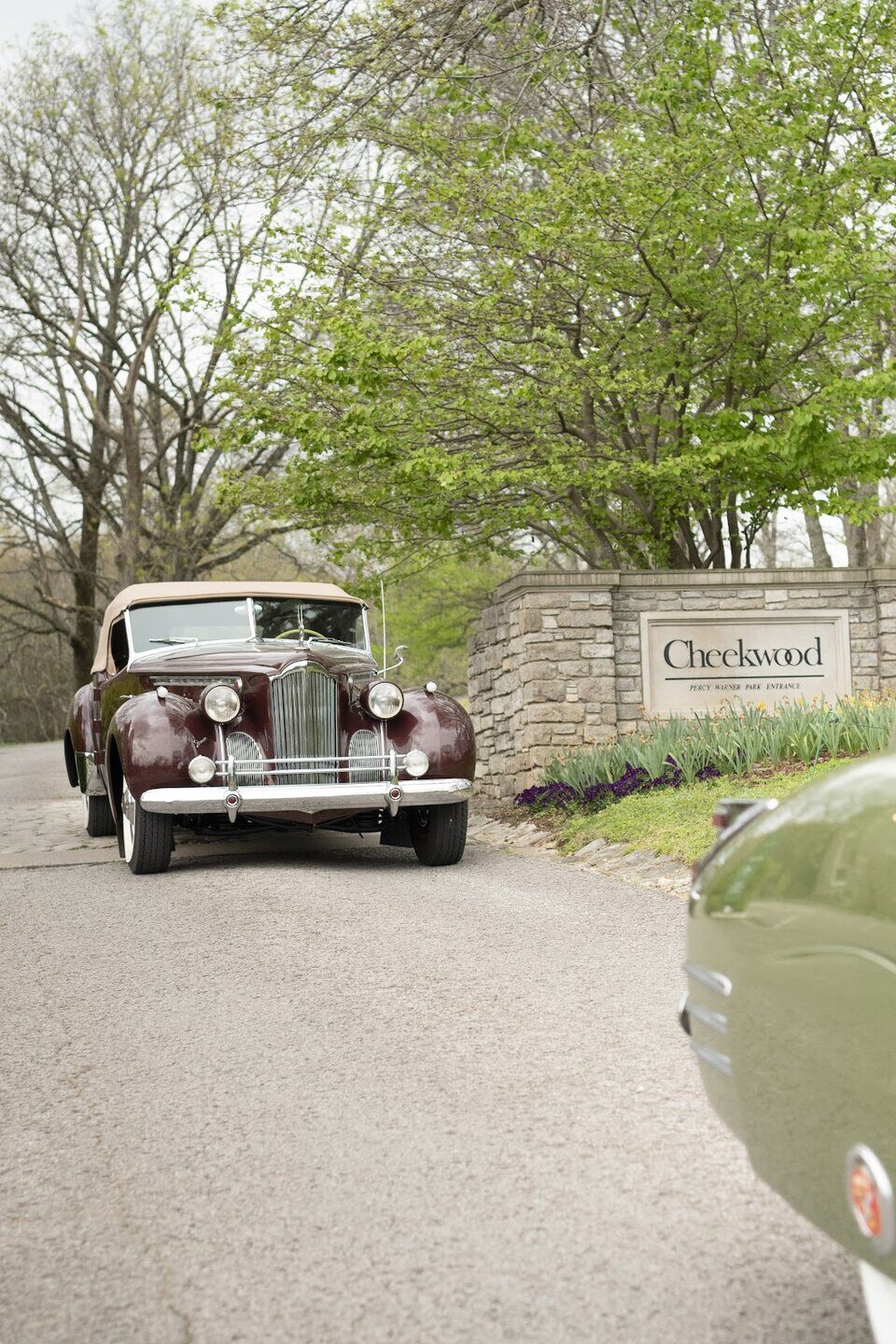 Classic cars at Cheekwood
