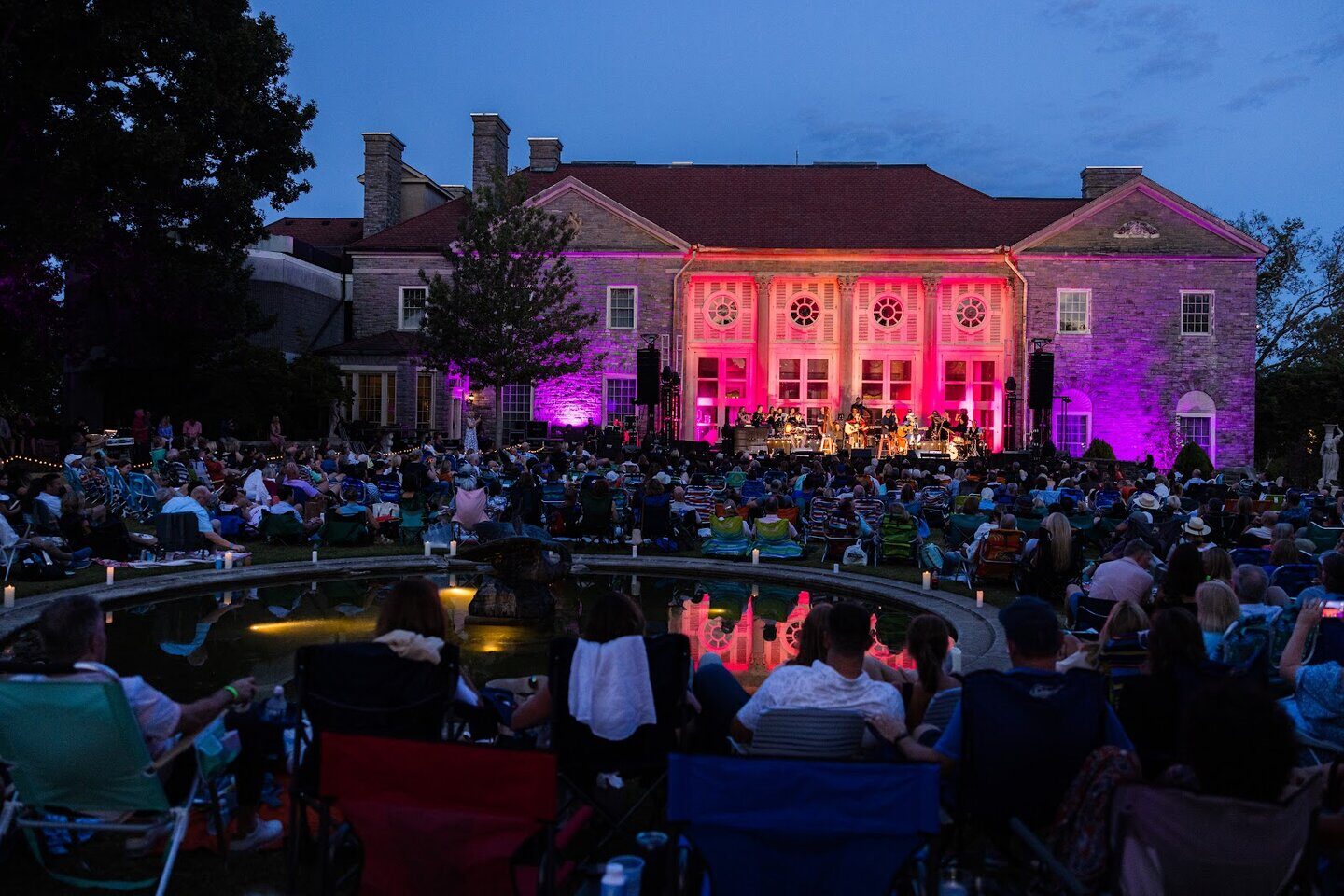 A summer concert at Cheekwood