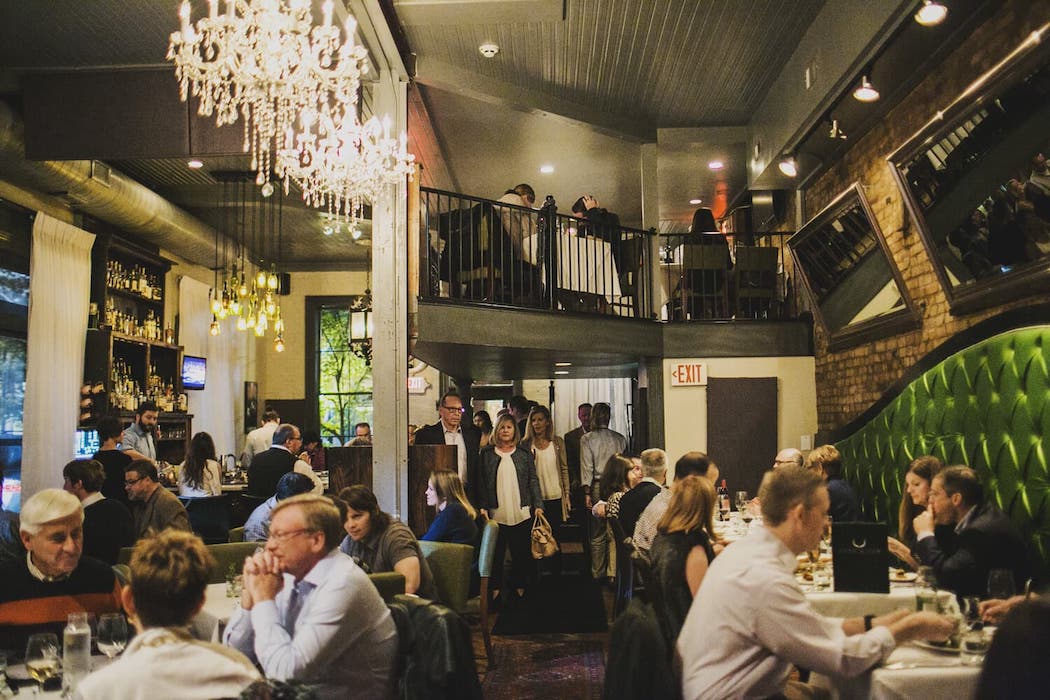 Cork and Cow interior