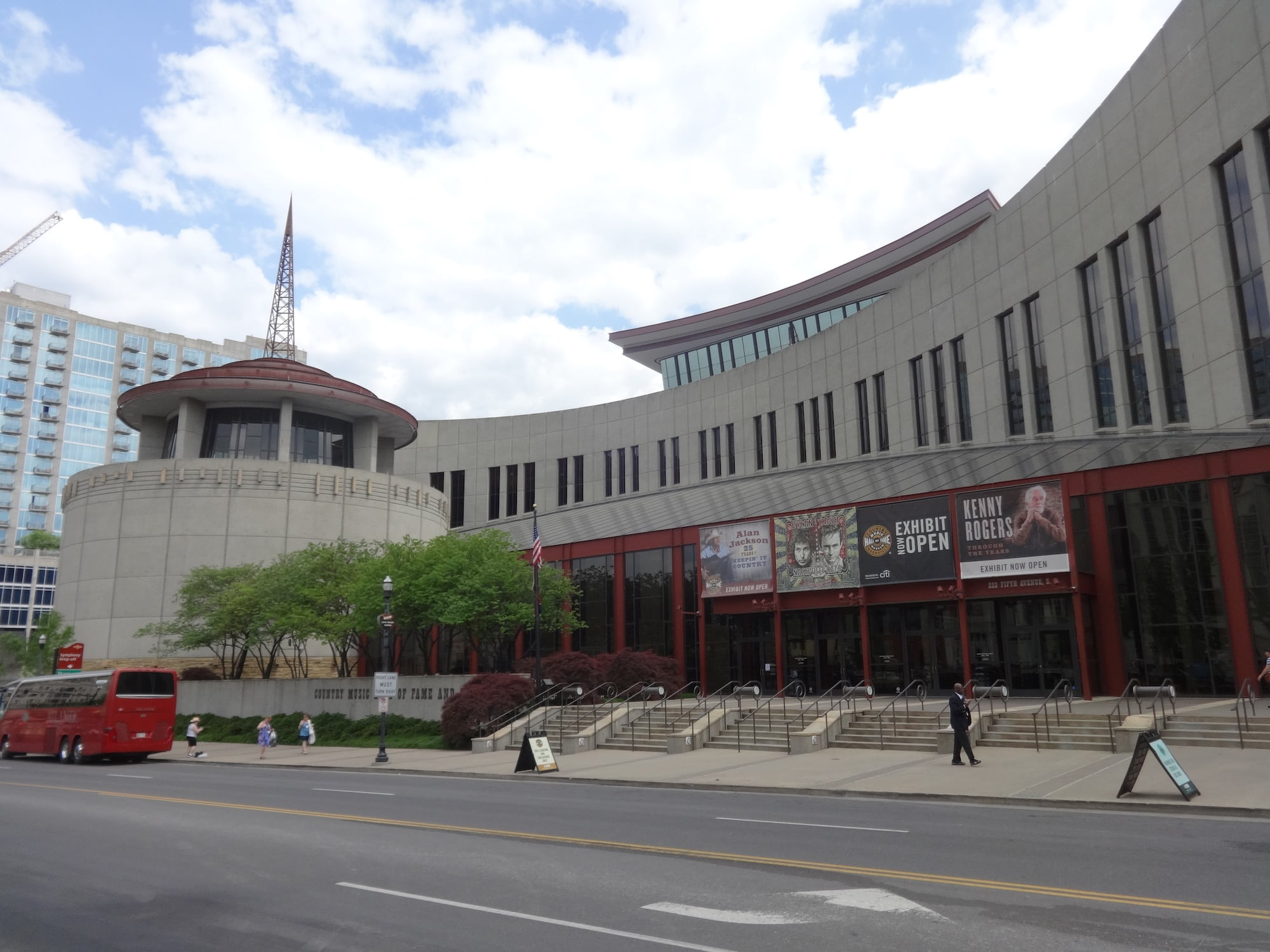 Outside the Country Music Hall of Fame