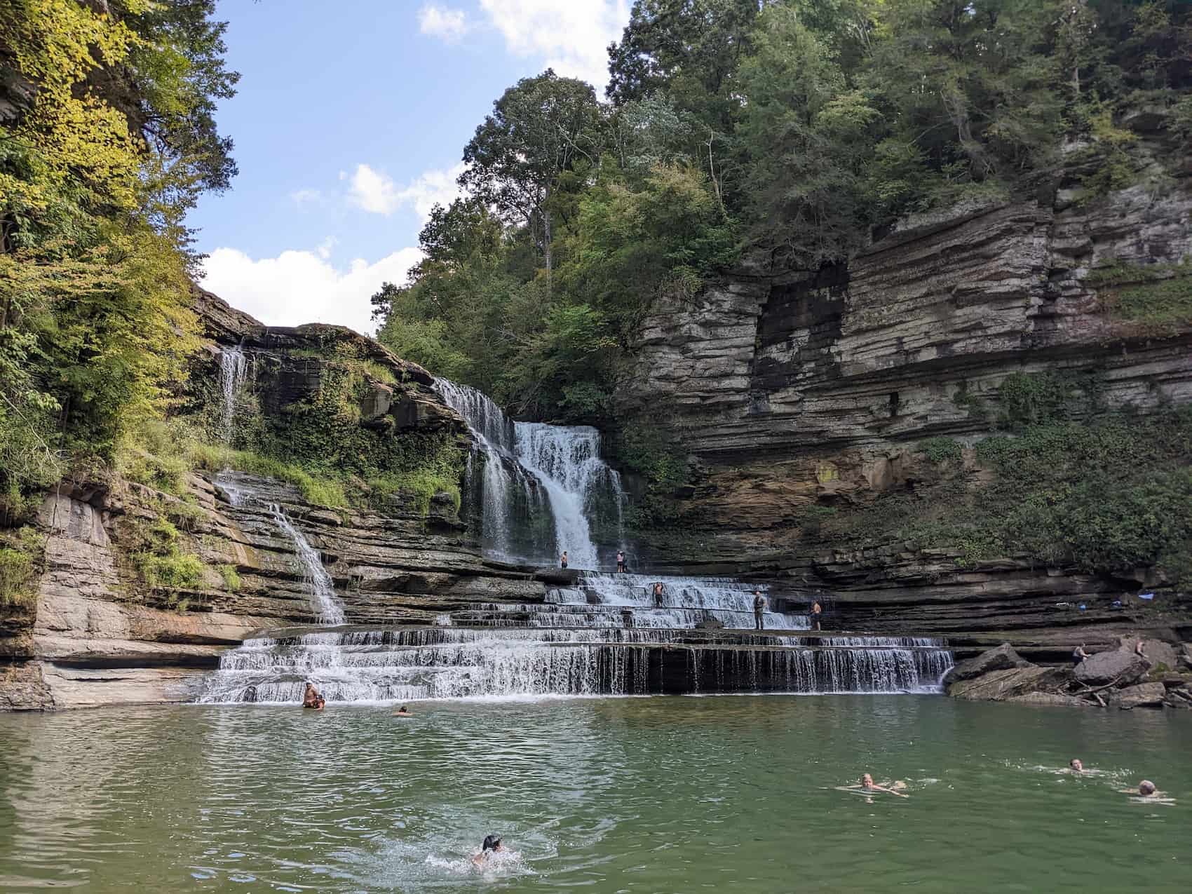 Cummins Falls waterfall