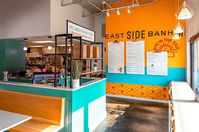 Inside East Side Banh Mi