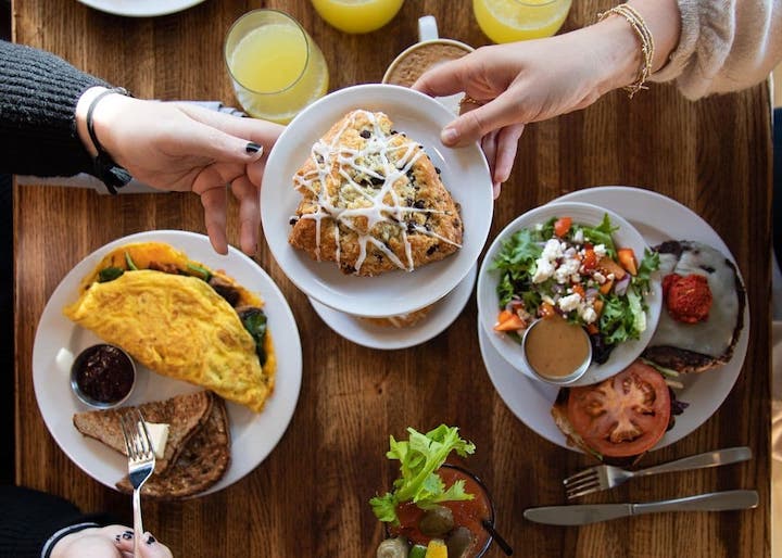 Frothy Monkey breakfast assortment