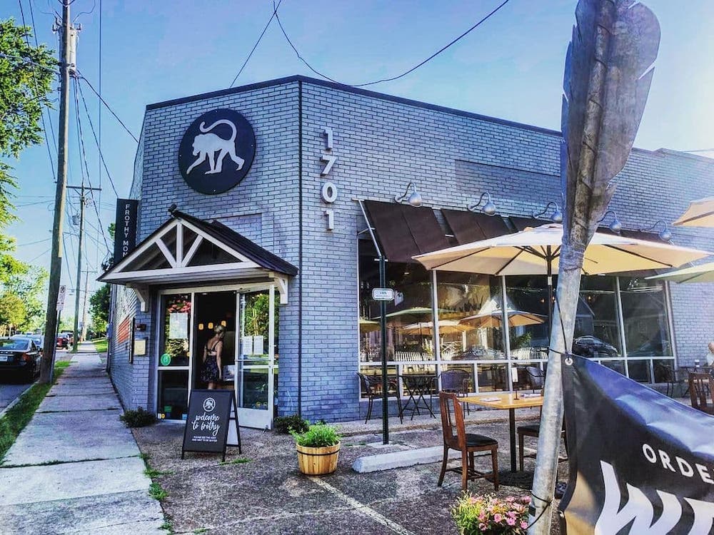 Frothy Monkey patio