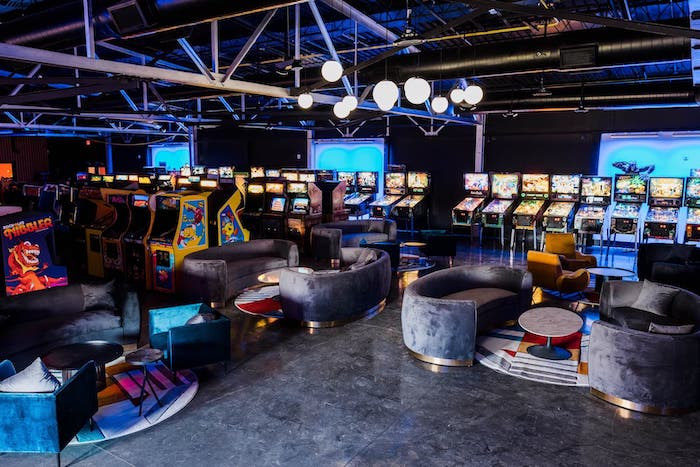 The full interior of Game Terminal