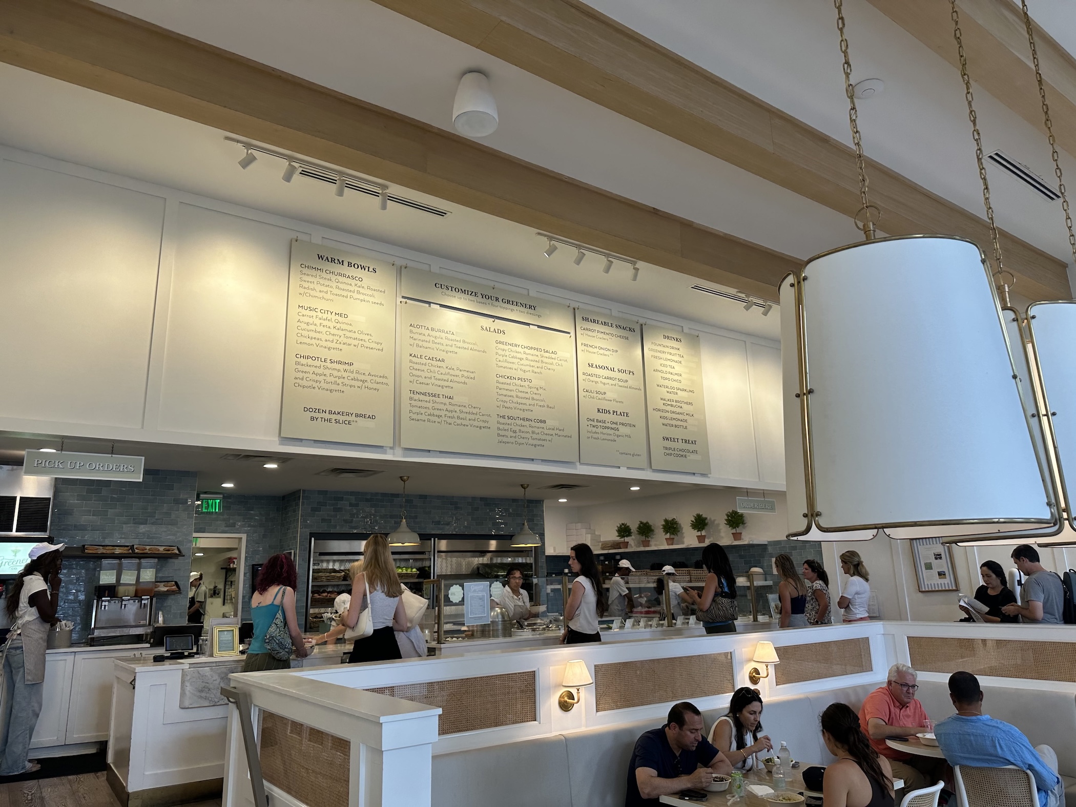 Greenery Co. order counter