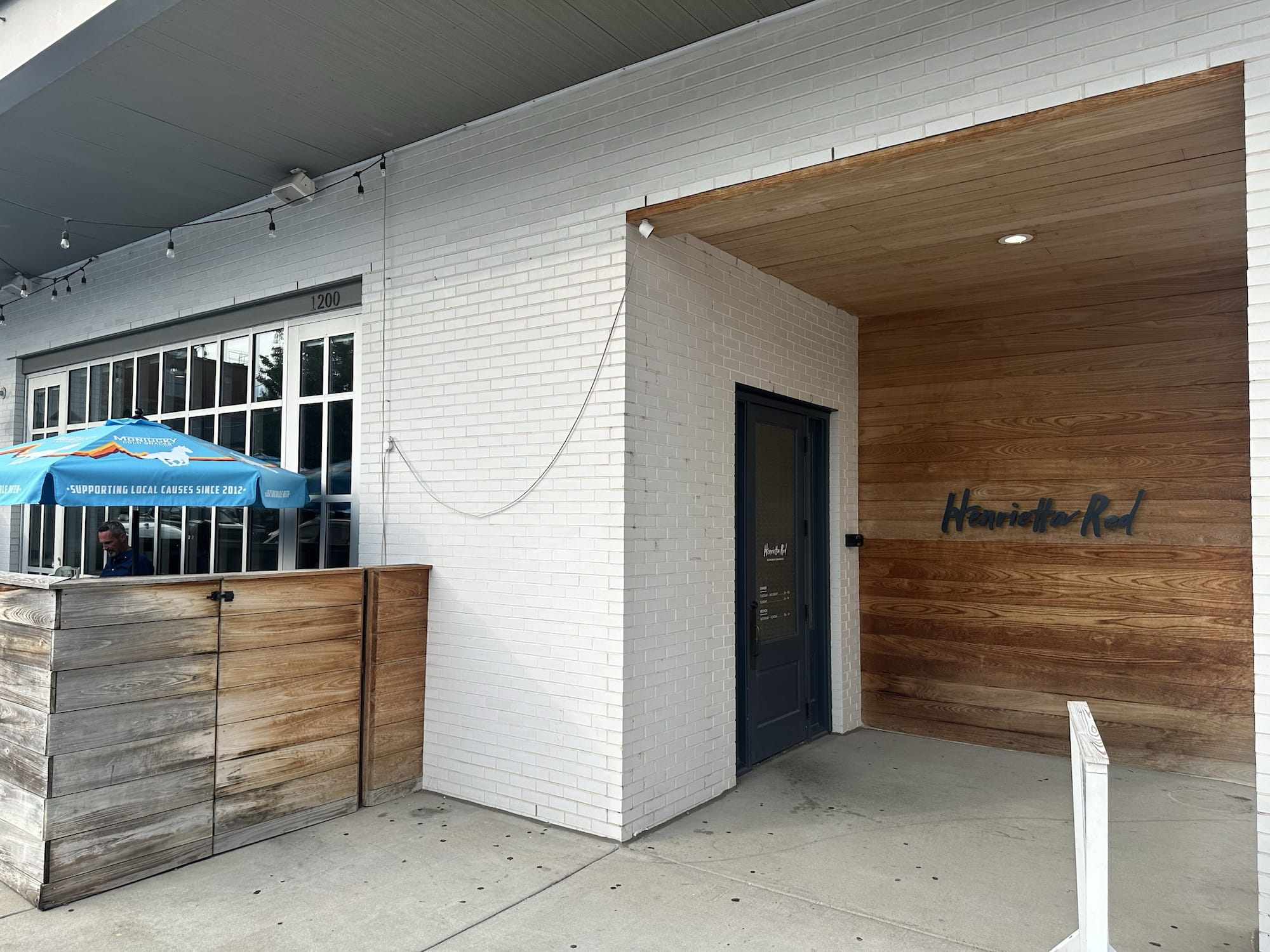 The entrance of Henrietta Red