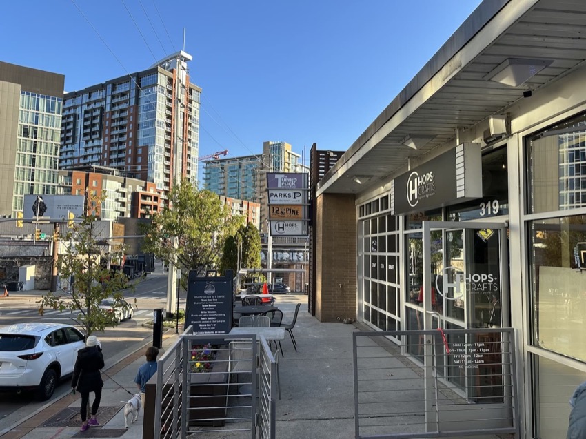 Hops and Crafts exterior