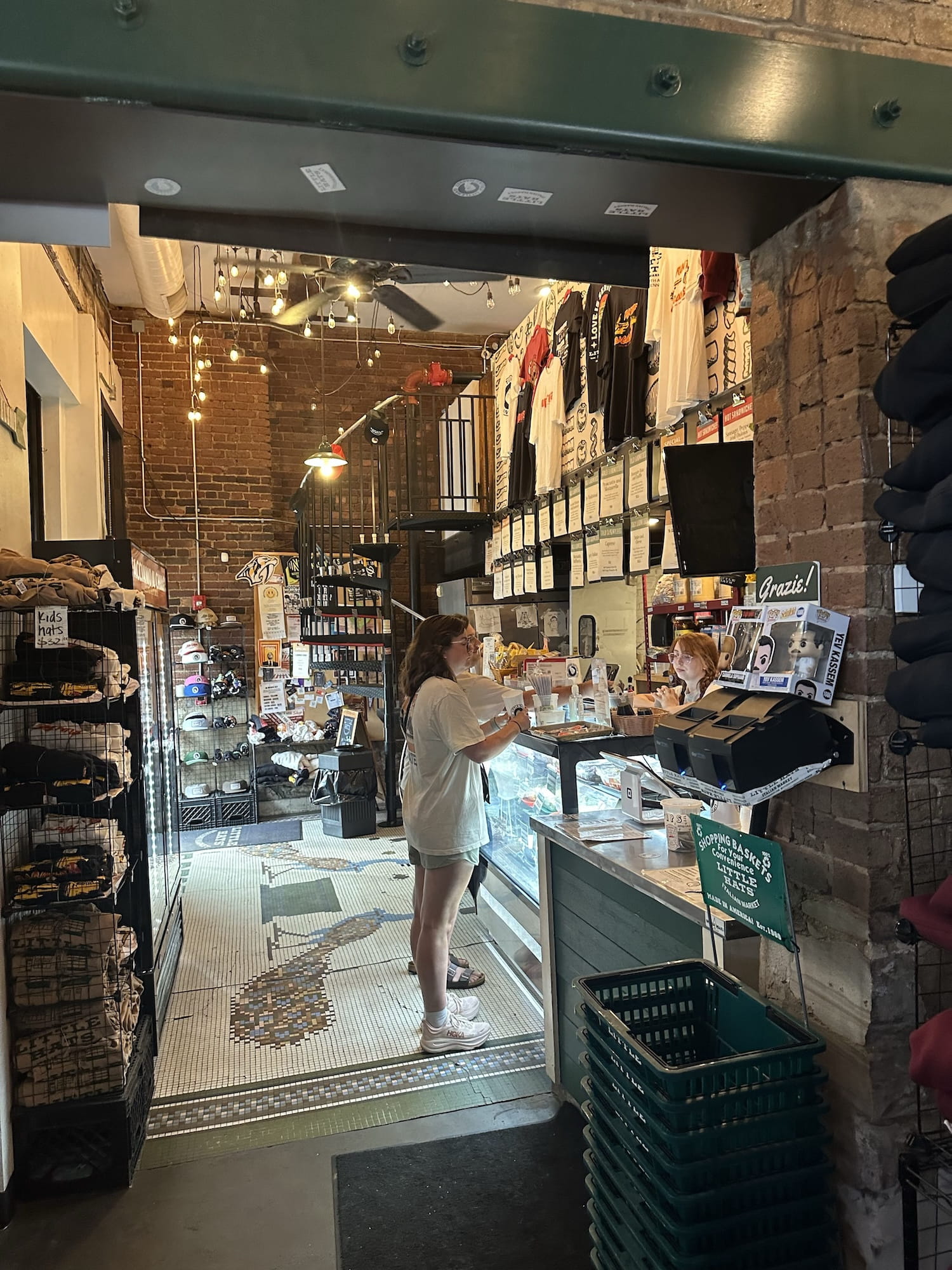 The ordering area inside Little Hats