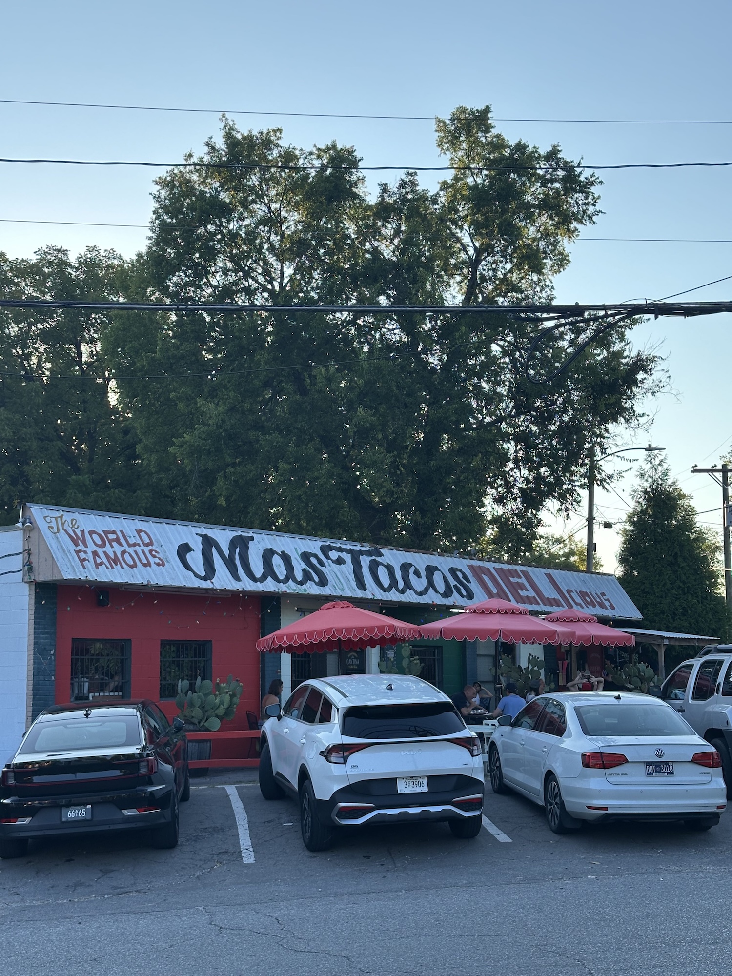 Outside Mas Tacos East Nashville