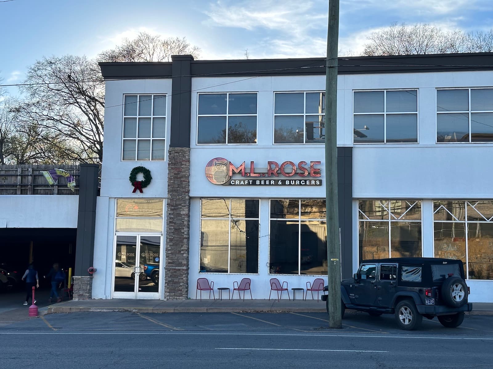 The exterior of ML Rose on 8th Ave.