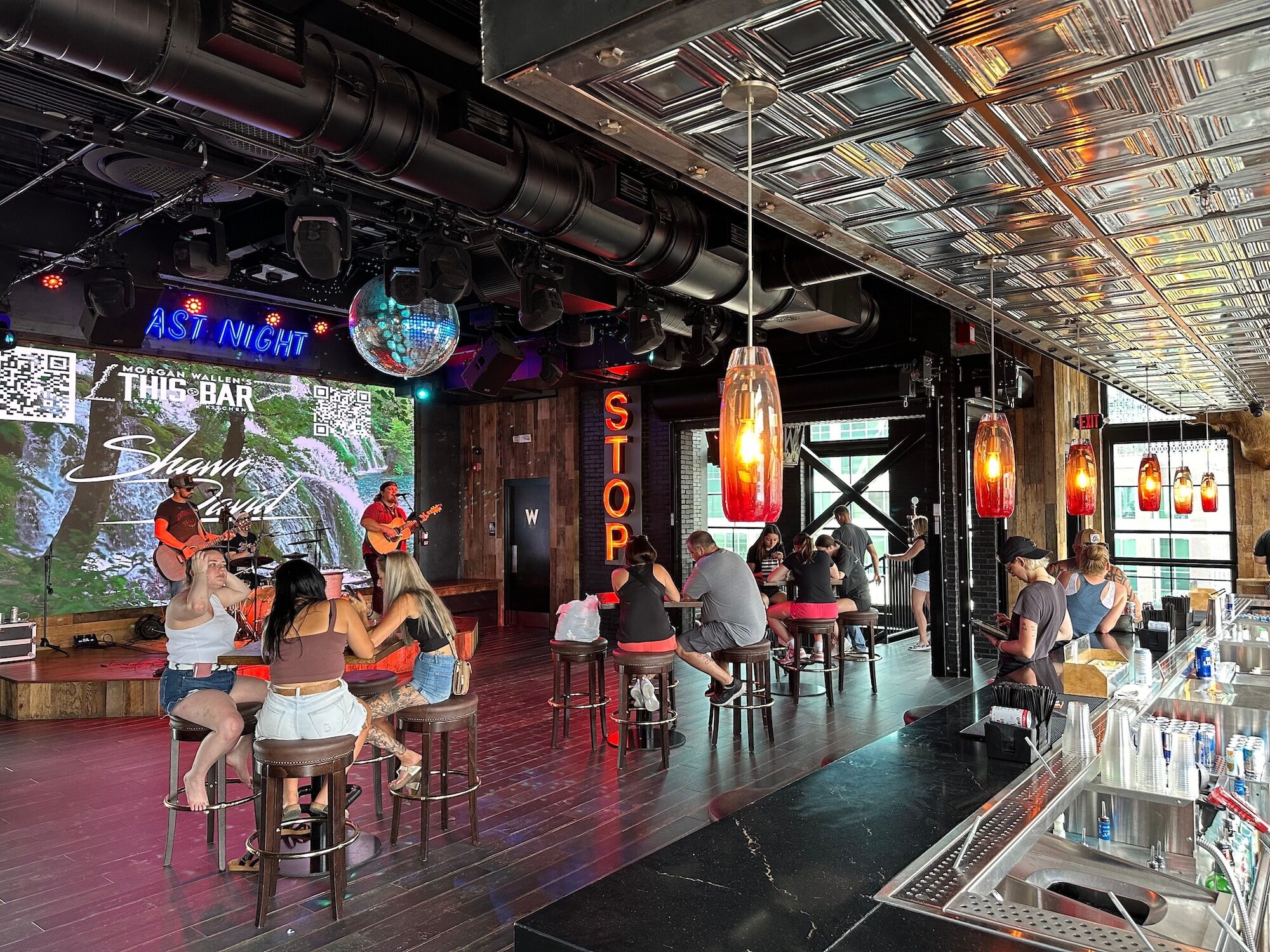 The rooftop at This Bar