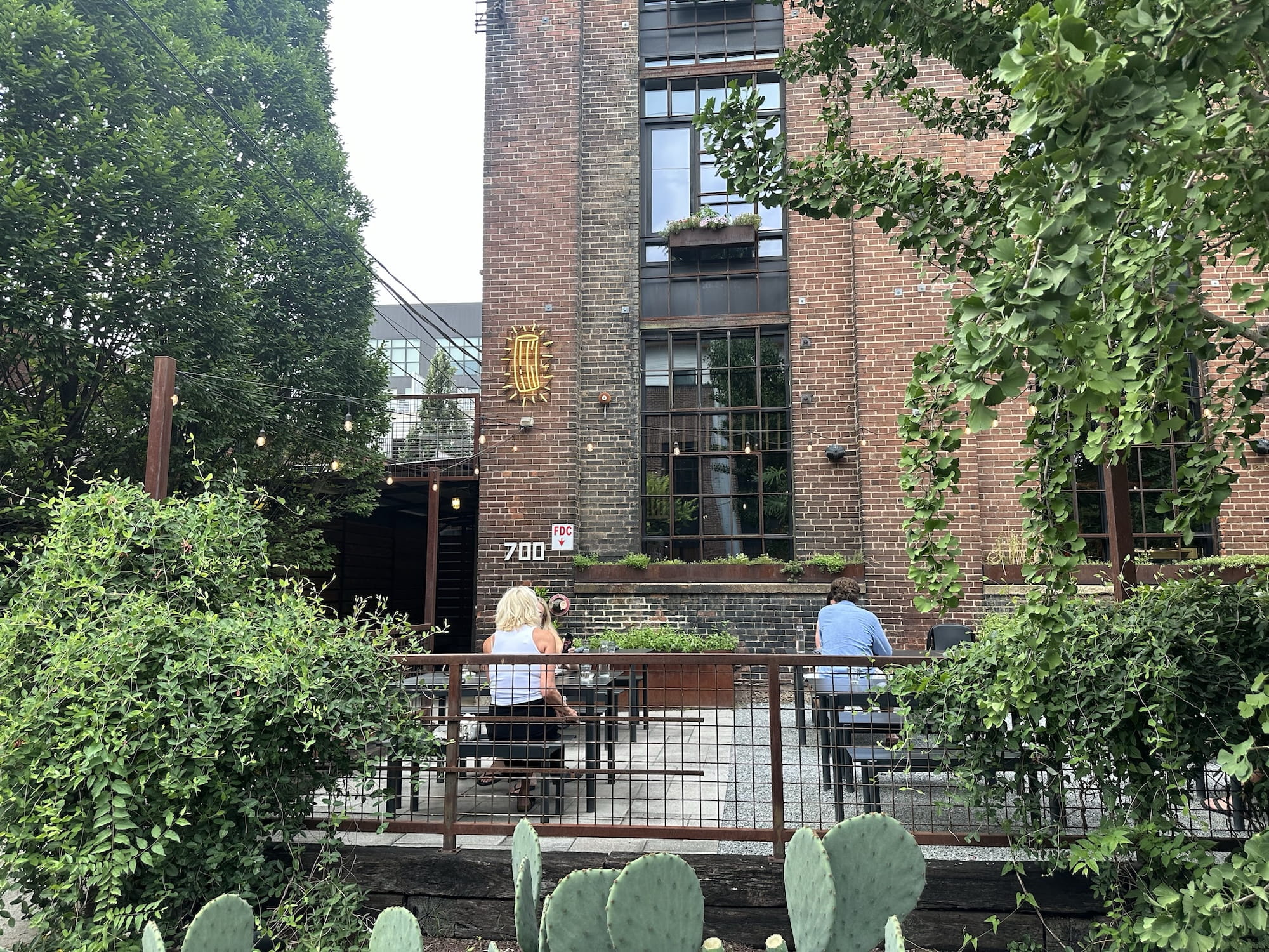 Rolf and Daughters patio