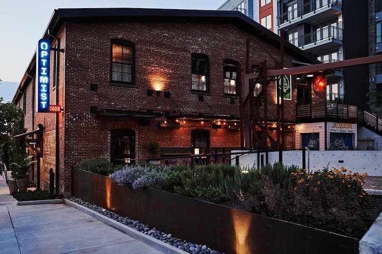 The Optimist's building