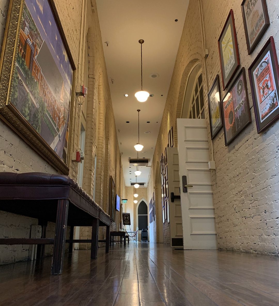 The hallways of the Ryman