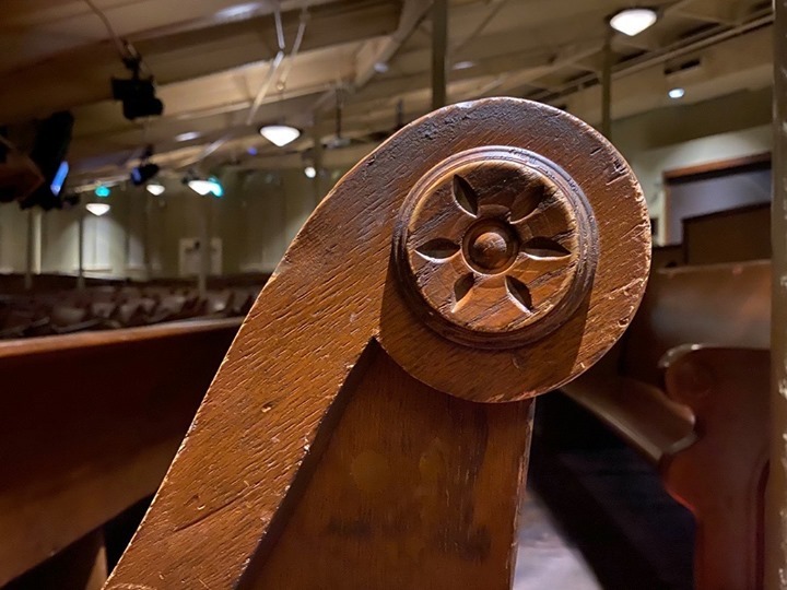 Detailed pew designs