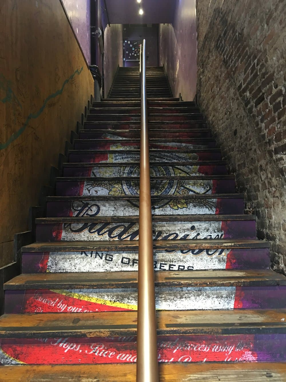 Tootsies Budweiser stairs