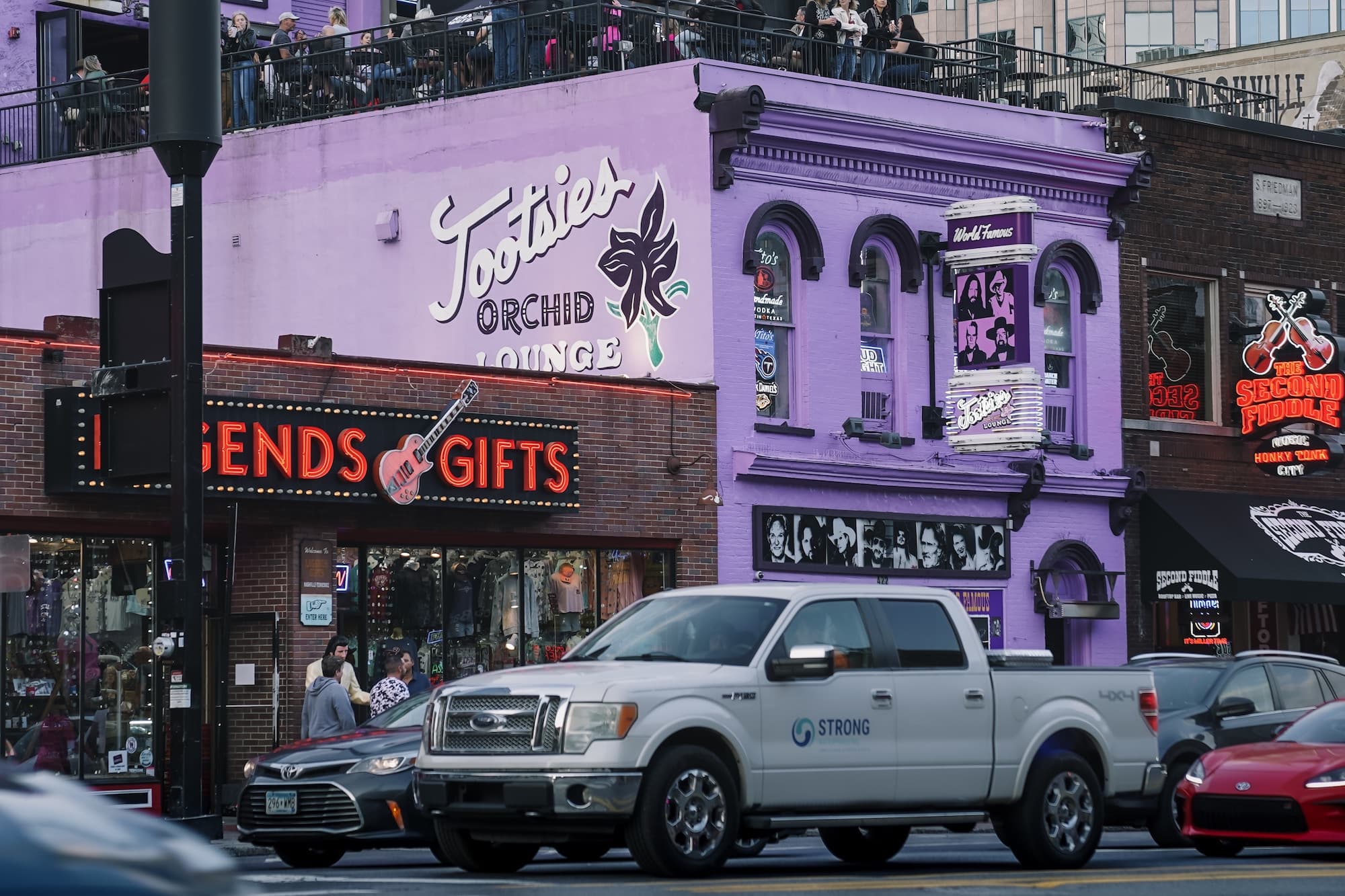 Tootsies view from street