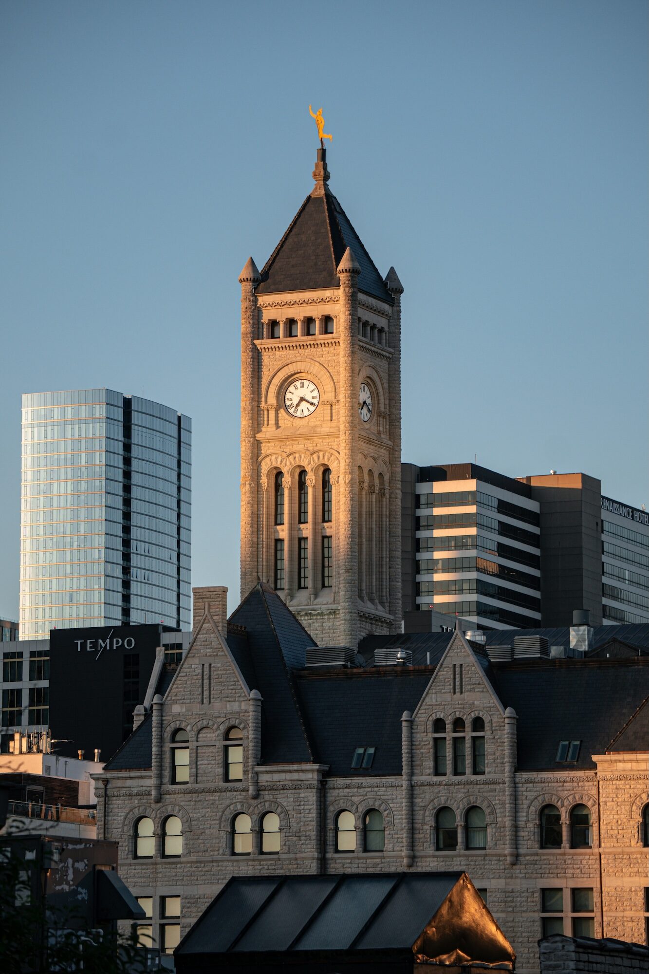 The tower at Union Station